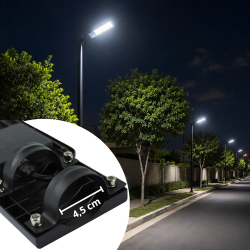 Kit 10 Luminária Led P/ Poste 300w Iluminação Publica Bivolt