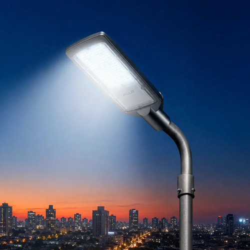 Kit 10 Luminaria Led Poste Rua Publica 100w 6500k 1200lm 110v/220v Bivolt DPS 5KV Alta Resistencia a Impacto IK07 Ip66 Proteção Contra Surto Alut000902 Alut By Avant