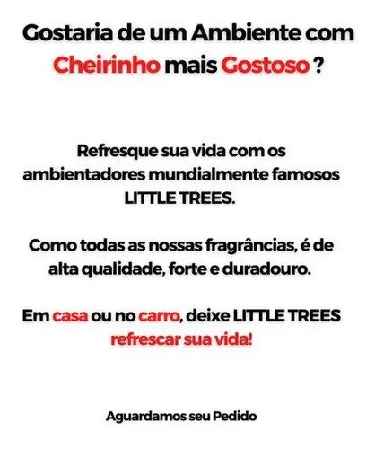 Kit 10 Odorizador Automotivo Little Trees Aromatizante EUA Cor Vanillaroma Fragrância Baunilha