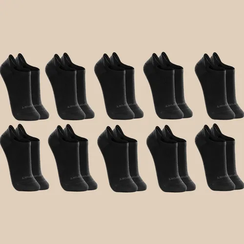 Kit 10 pares de meias lupo soquete invisivel sport