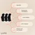 Kit 10 Pares Meia Lupo Original Masculina Cano Médio Algodão