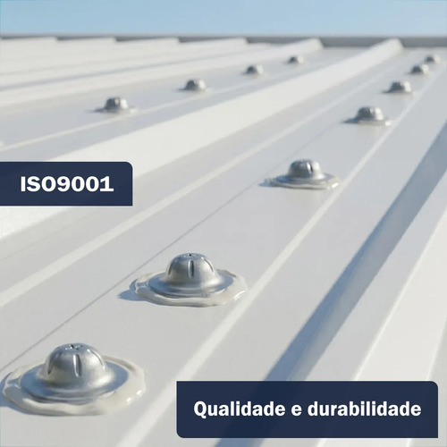 Kit 1000 Protetor De Cabeça De Parafuso Telhas Metálicas Galvanizado Capinha Vedação Anti Ferrugem E Infiltração Jabuti Shop