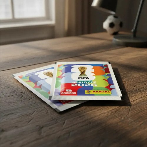 Kit 12 Envelopes com 84 figurinhas - Copa do Mundo 2026