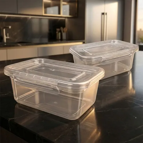 Kit 12 Marmitas 800ml Potes Trava Lateral Freezer Microondas