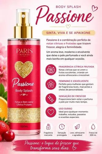 Kit 2 Body Splash Da Virginia Fonseca 200ml Perfume Feminino