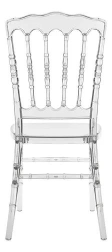Kit 2 Cadeiras Dior Cristal Transparente Casamento Luxo