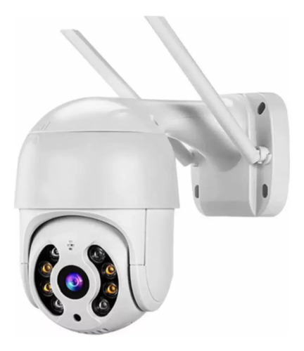 Kit 2 Câmeras de Segurança iCSee A8 PTZ Wi-Fi com Visão Noturna para Exterior e Interior