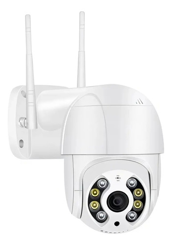 Kit 2 Câmeras de Segurança iCSee A8 PTZ Wi-Fi com Visão Noturna para Exterior e Interior