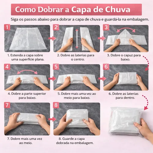 Kit 2 Capas De Chuva Reforçada Eva Para Adulto Unissex