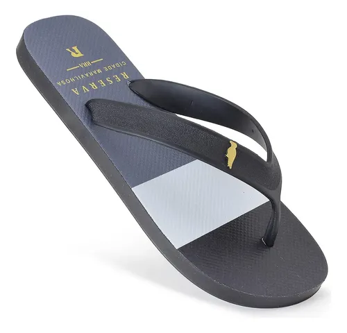Kit 2 Pares Chinelo Masculino Reserva Confortável E Macio