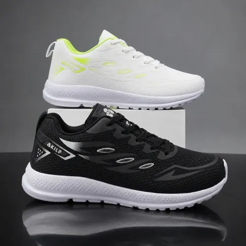 Kit 2 pares tenis masculino esportivo casual leve ortopedico