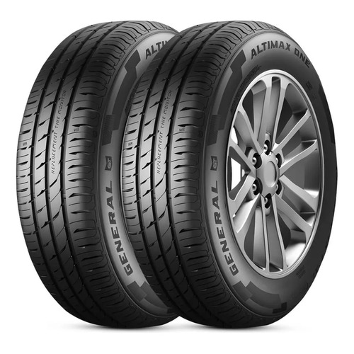 Kit 2 pneu general by continental aro 14 17565r14 82t tl al