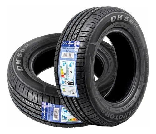 Kit 2 pneus 17565r14c aro 14 alfamotors dk569 velocidade t