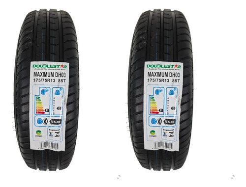 Kit 2 pneus 17575r13 doublestar maximum dh03 85t aro 13 1