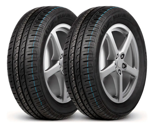 Kit 2 pneus barum bravuris 5hm 17570r13 aro 13 carro silenci
