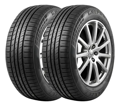 Kit 2 pneus maxzez grepower 19555 r15 aro 15 85v