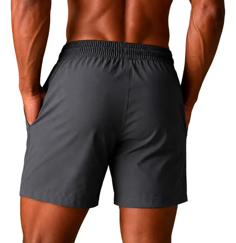 Kit 2 Shorts Bermuda Tactel Elástico Sandrini Academia Sport