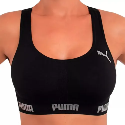 Kit 2 Tops Puma Original Alta Sustentação Academia Fitness