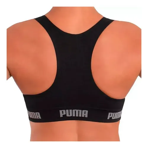 Kit 2 Tops Puma Original Alta Sustentação Academia Fitness