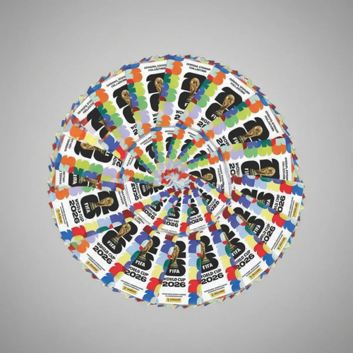 Kit 20 Pacotes Figurinhas Panini Copa Mundo Fifa 2026