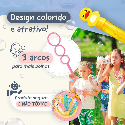 Kit 24 Bolha De Sabão Bolhinha Lembrancinha Aniversário Fazedor De Bolhas De Sabão Lança Bolha Gigante Criança Infantil Kit Brinquedos Atacado Babuu Brinquedos Educativos