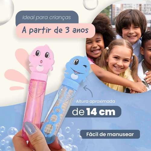 Kit 24 Bolha De Sabão Bolhinha Lembrancinha Aniversário Fazedor De Bolhas De Sabão Lança Bolha Gigante Criança Infantil Kit Brinquedos Atacado Babuu Brinquedos Educativos