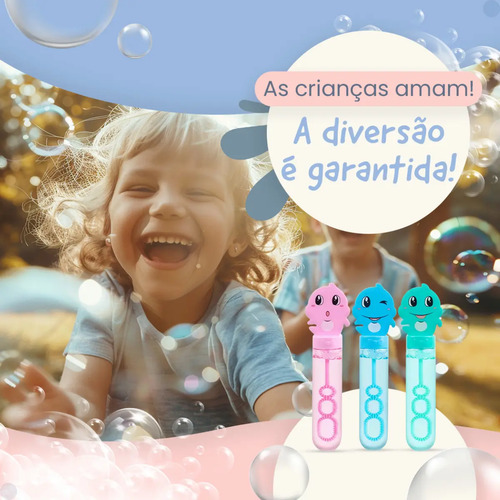 Kit 24 Bolha De Sabão Bolhinha Lembrancinha Aniversário Fazedor De Bolhas De Sabão Lança Bolha Gigante Criança Infantil Kit Brinquedos Atacado Babuu Brinquedos Educativos