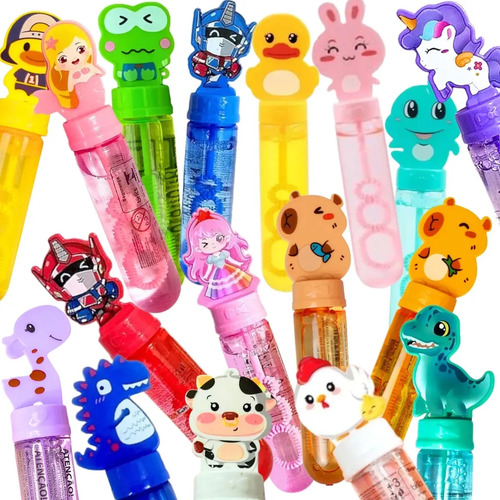 Kit 24 bolha sabao bolinha lembrancinha aniversario atacado