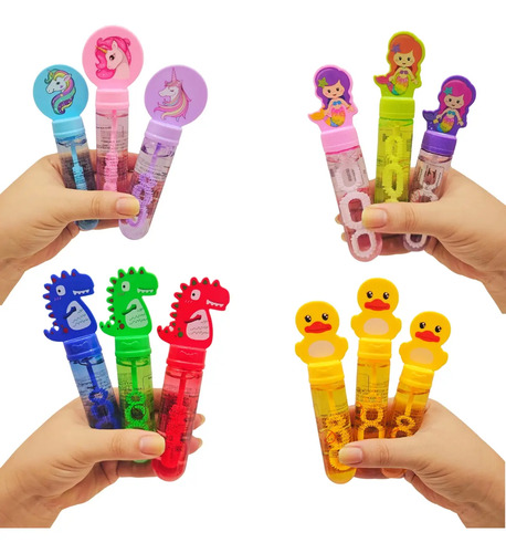 Kit 24 Bolha Sabão Bolinha Lembrancinha Aniversario Atacado