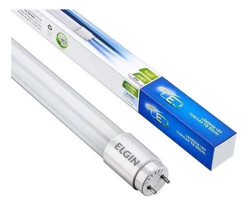 Kit 25 lampadas led tubo t8 120cm 20w 6500k branco frio