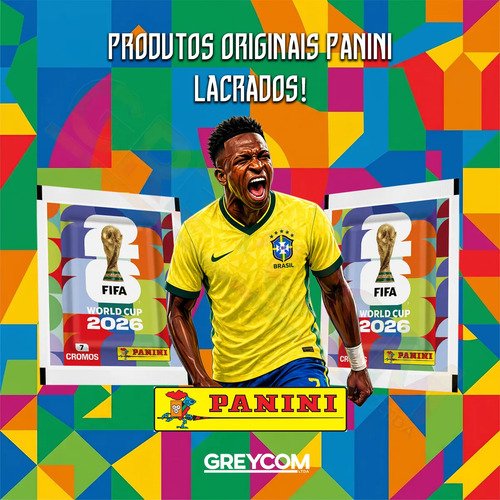 Kit 280 Figurinhas Do Álbum Copa Do Mundo 2026- 40 Envelopes