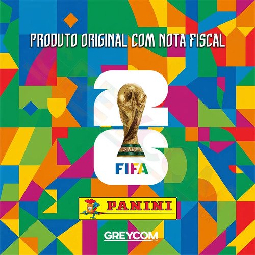 Kit 280 Figurinhas Do Álbum Copa Do Mundo 2026- 40 Envelopes