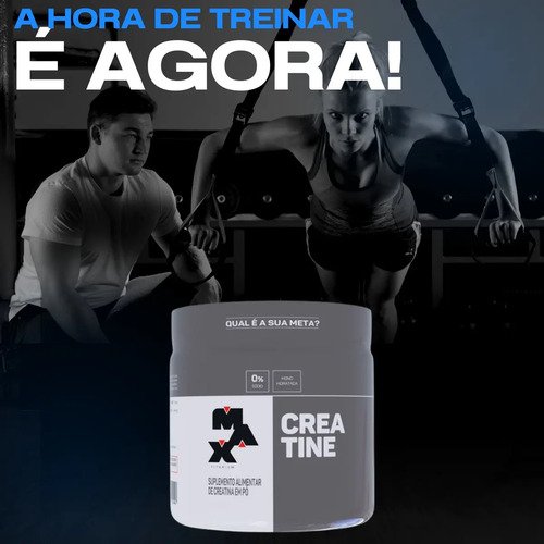 Kit 2x Creatina Titanium (300g) Max Titanium