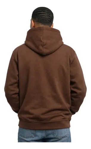 Kit 3 Blusas De Frio Moletom Liso Fechada Bolso Canguru