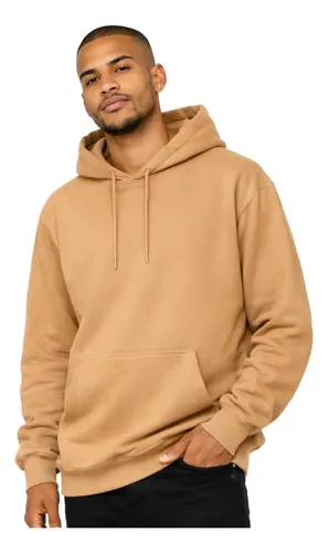 Kit 3 Blusas De Frio Moletom Liso Fechada Bolso Canguru
