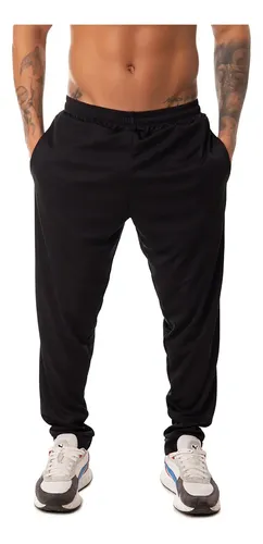 Kit 3 Calça Esportiva Elastano Academia Masculina Treino