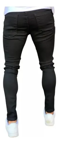 Kit 3 Calça Jeans Masculina Skinny Costura Reforçada