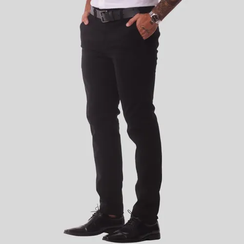 Kit 3 Calça Masculina Sarja Slim Alfaitaria Esporte Fino