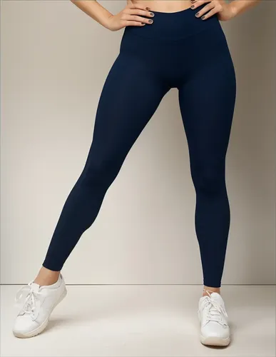 Kit 3 Calças Feminina Legging Grossa Para Academia Cós Alto