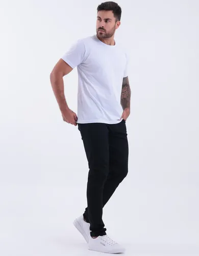 Kit 3 Calças Jeans Skinny Masculina Com Lycra Estica Bem Nf