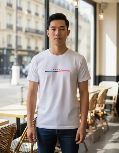 Kit 3 Camiseta Camisa Estilo Casual Paris 100% Algodão