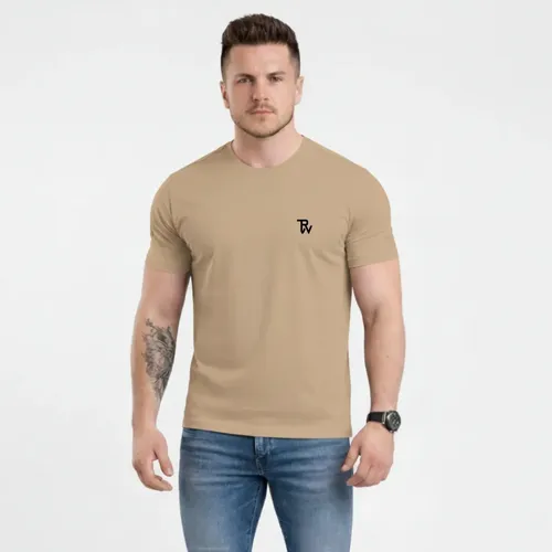Kit 3 Camisetas Básicas Masculina Slim Algodão T01