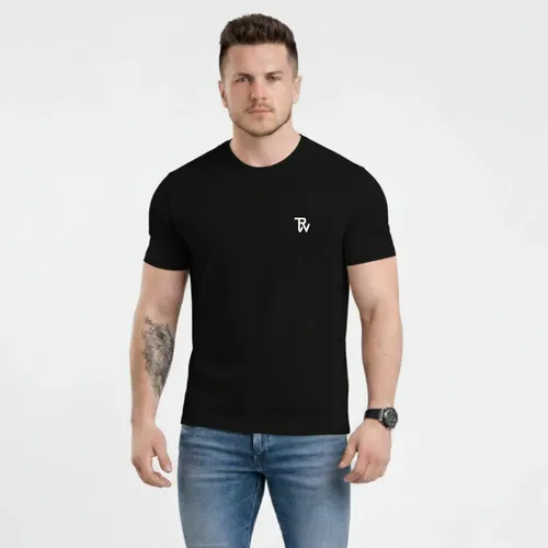 Kit 3 Camisetas Básicas Masculina Slim Algodão T01