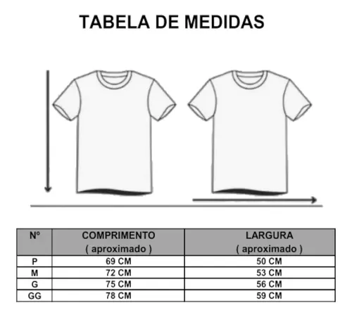 Kit 3 Camisetas Básicas Masculina Slim Algodão T01