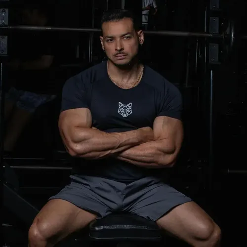 Kit 3 Camisetas Masculina Dry Alpha Lobo Geométrico