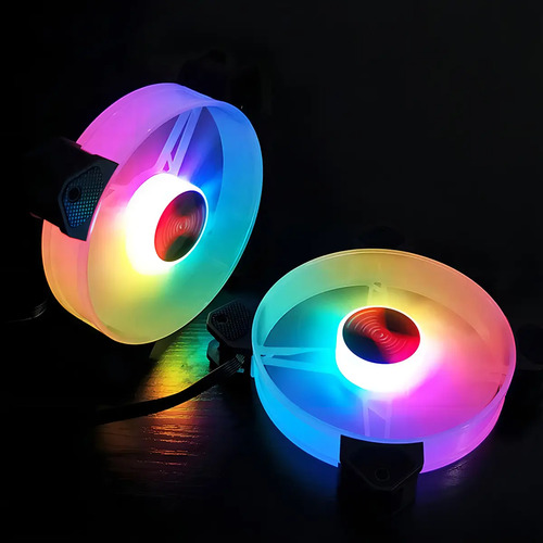 Kit 3 Cooler Fan Led Rgb 120mm Gabinete Gamer C Controladora
