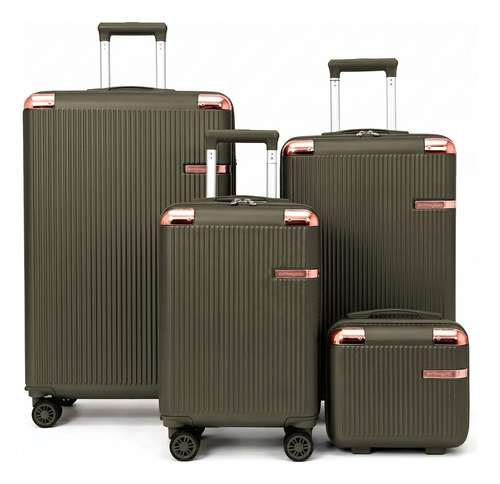 Kit 3 mala de viagem pmg frasqueira conjunto premium