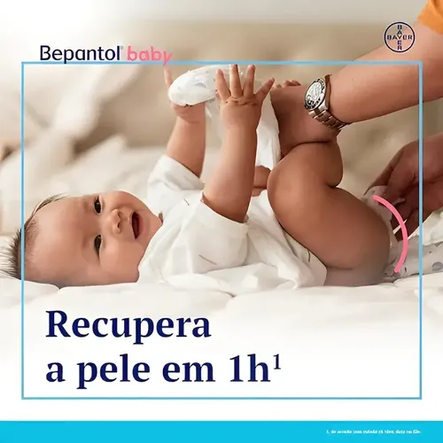 Kit 3 Proteção Bepantol Baby 120g Creme Fácil Limpeza
