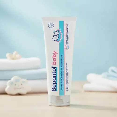 Kit 3 Proteção Bepantol Baby 120g Creme Fácil Limpeza