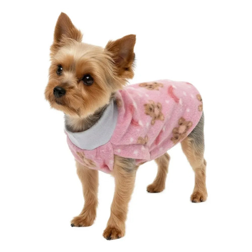 Kit 3 Roupa De Frio Para Cachorro Roupinha Pet Inverno Tam-01 Fêmea Casaco Soft Quentinho Blusa Cães Porte Pequeno e Filhote Jn Pet